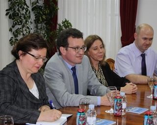 Visit of His Excellency Philippe Meunier, Ambassador of the French Republic, to the University of Zadar